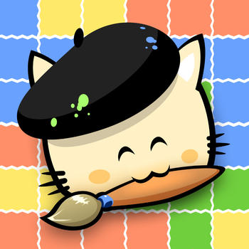 饥饿<em>猫</em>方块绘