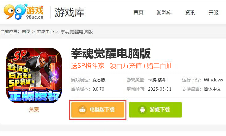 拳魂觉醒（拳皇全明星）