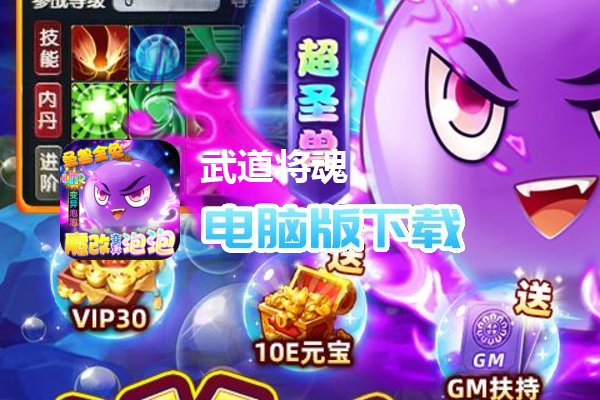 武道将魂（魔改泡泡免氪刷充删测）