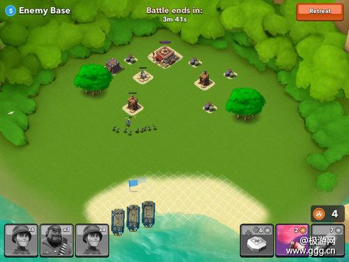 Supercell策略手机游戏《Boom Beach》评测-极游网