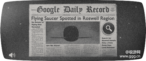 Google罗斯威尔主题小游戏 外星人回家靠谱攻略-极游网
