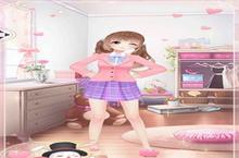 《甜甜萌物语》新出道的换装少女甜甜闪亮登场。