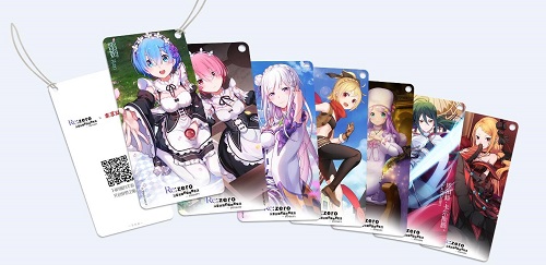 印有手游角色的精美定制书签