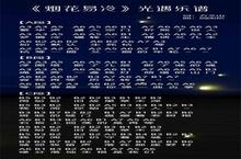 光遇烟花易冷谱子推荐 <em>钢琴</em>竖琴数字简谱分享