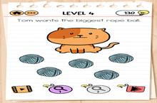 Brain Test 2汤姆的冒险第4关怎么过 最<em>大</em>的绳球通关攻略