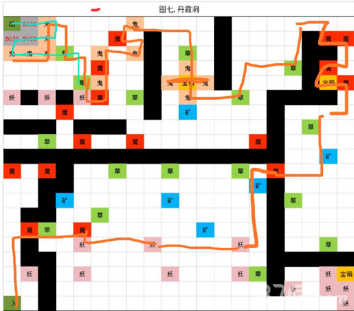 想不想修真图7路线