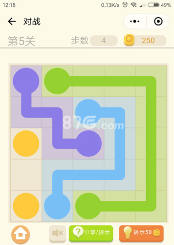 微信连连线新手2第5关