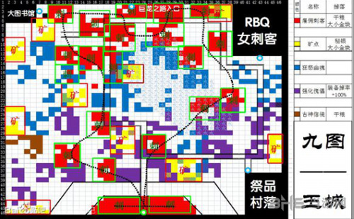 地下城堡2图9资源分布图