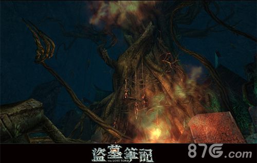 ​国内首款融合性3D动作手游《盗墓笔记S》游戏主城界面截图2