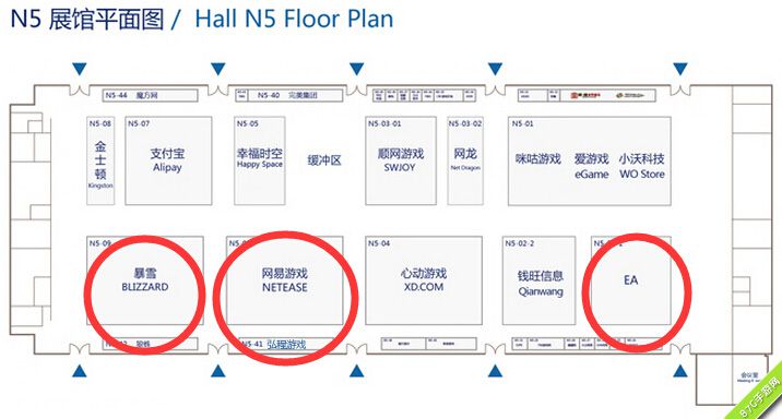 N5展馆平面图