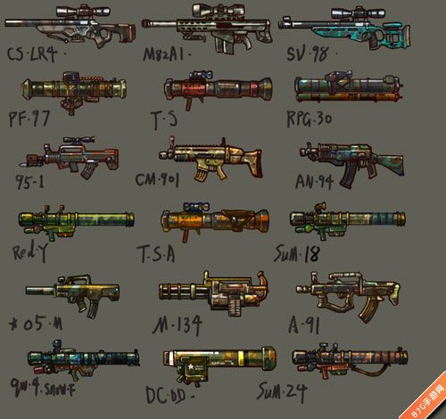 那年那兔那些事儿手游武器