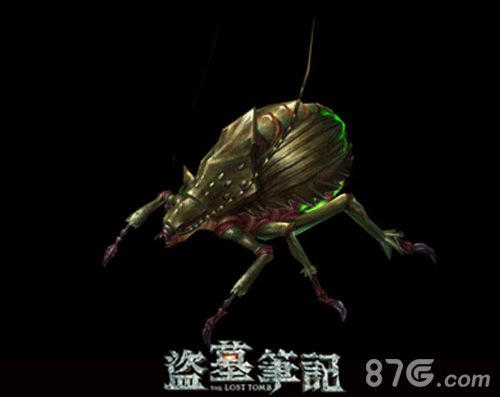 盗墓笔记S手游首章“七星鲁王宫”尸蟞3D模型展示