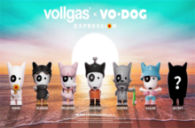 vollgas 德事品牌旗下 VO·Dog 潮玩 <em>将</em>在 2023 潮流艺术玩具展亮相