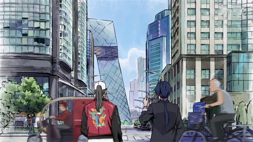 第三季动画中北京地标场景