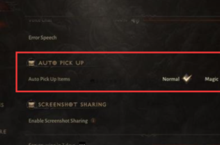 暗黑<em>破坏</em>神不朽自动拾取怎么开 功能开启攻略