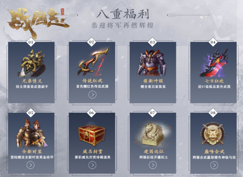 新年资料片八重福利