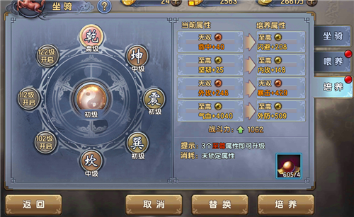 坐骑培育