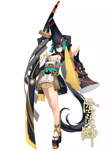 阴阳师手游妖刀姬人设图