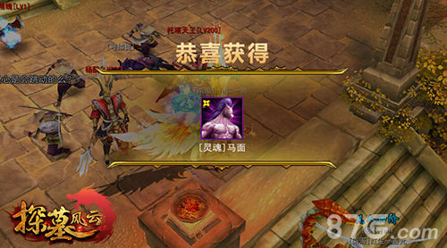 《探墓风云》获得宠物