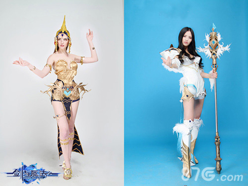 剑与魔法美女cos