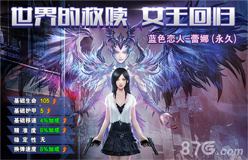 火线精英新版女神蕾娜