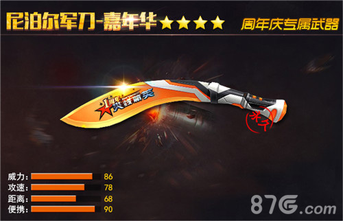 火线精英新武器-尼泊尔军刀