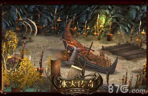 《冰火传奇》激战龙石岛场景截图3