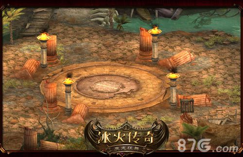 《冰火传奇》激战龙石岛场景截图4