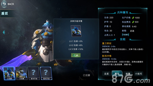 战争艺术赤潮神族盾奴