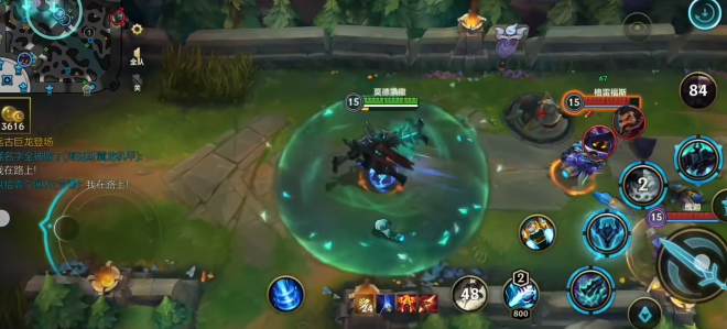 英雄联盟手游有兵线为什么还抗塔