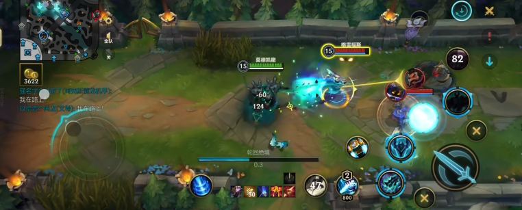 英雄联盟手游有兵线为什么还抗塔