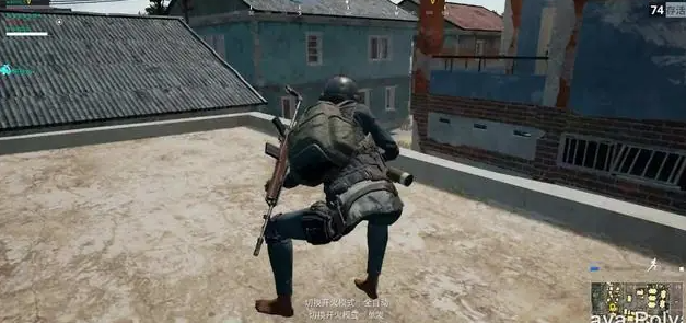 绝地求生带着配件怎么直接换枪