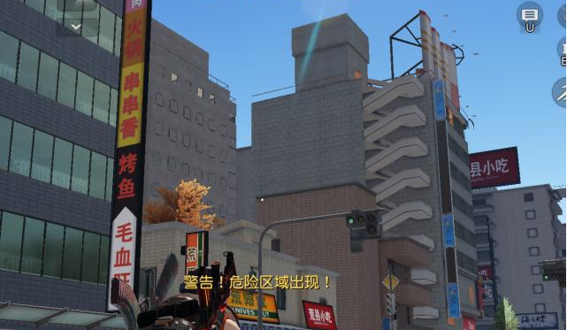 荒野行动商场顶楼怎么上去