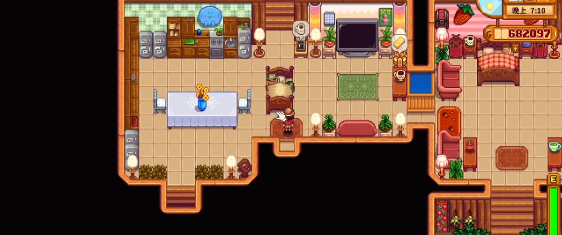 星露谷物语如何移动床