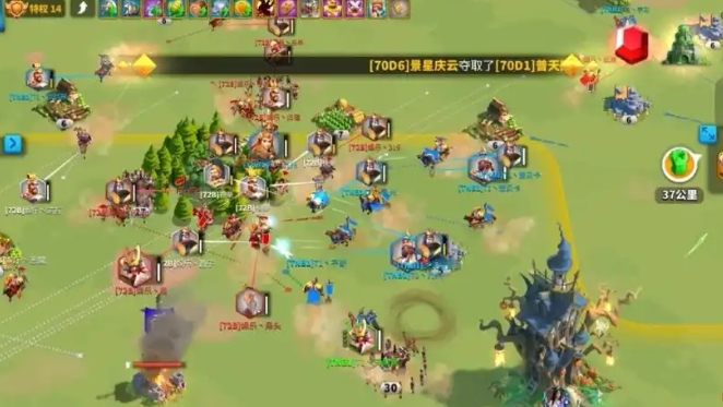 万国觉醒攻城怎么把对方兵打死