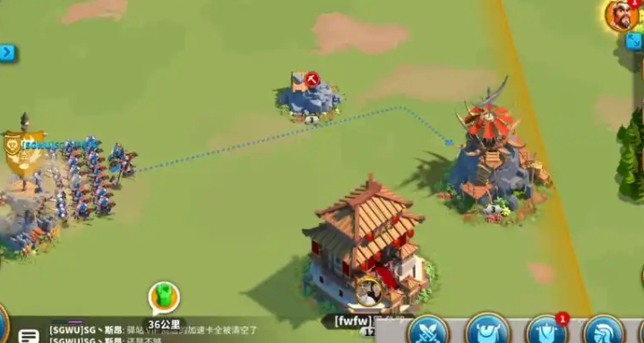 万国觉醒攻城怎么把对方兵打死