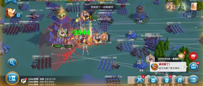 万国觉醒攻城怎么把对方兵打死