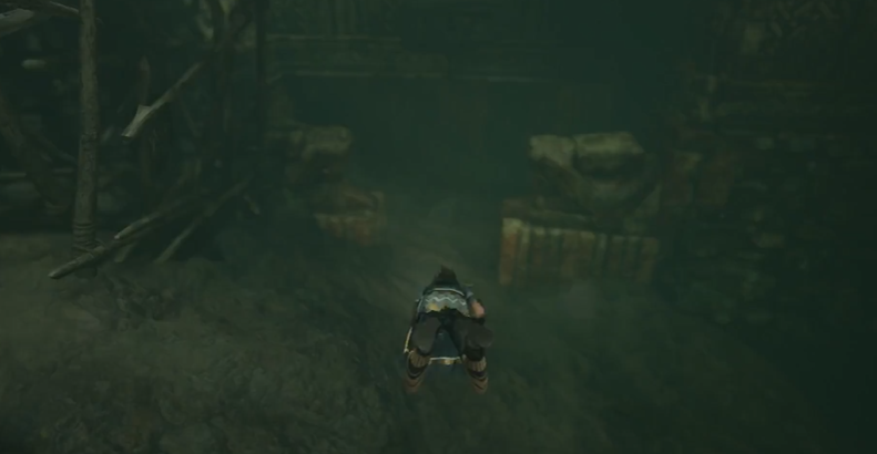 古墓丽影暗影野人怎么过