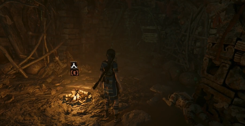 古墓丽影暗影野人怎么过