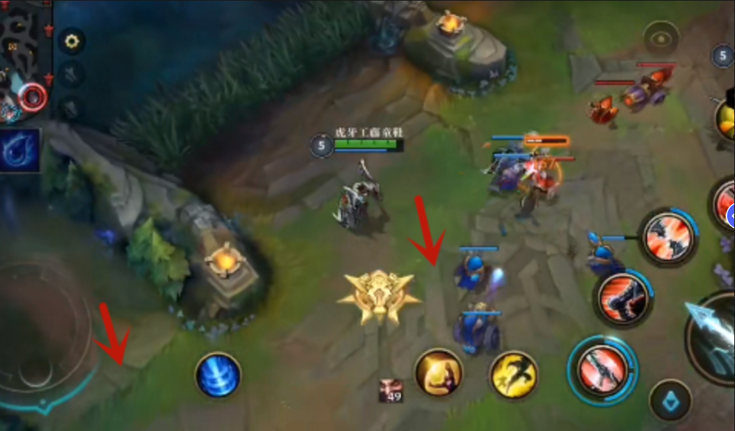 英雄联盟手游德莱文怎么控斧头