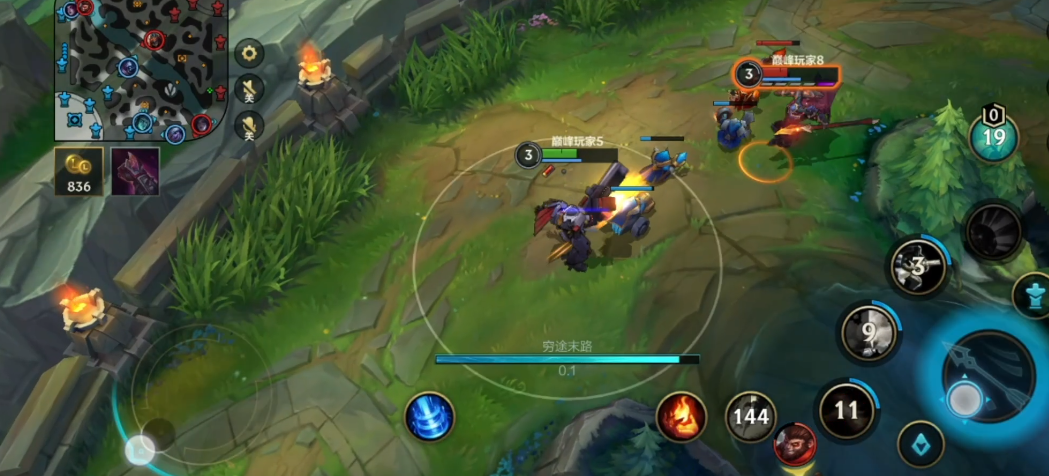 英雄联盟手游男枪如何对线潘森