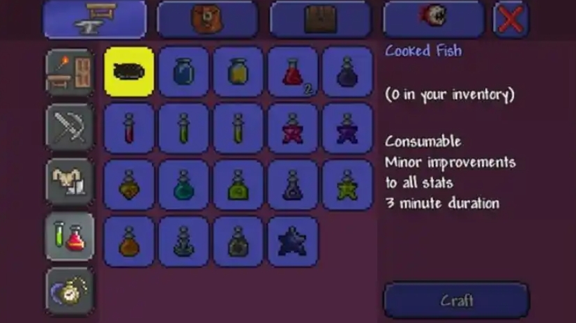 泰拉瑞亚怎么看制作配方