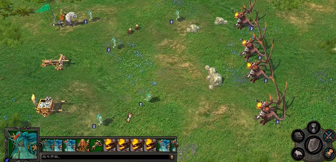 英雄无敌5森林战役翡翠龙在哪