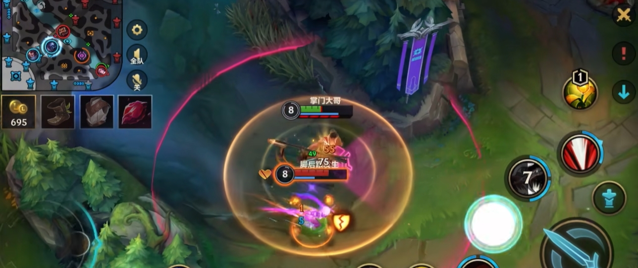 英雄联盟手游诺手怎么快速打出血怒