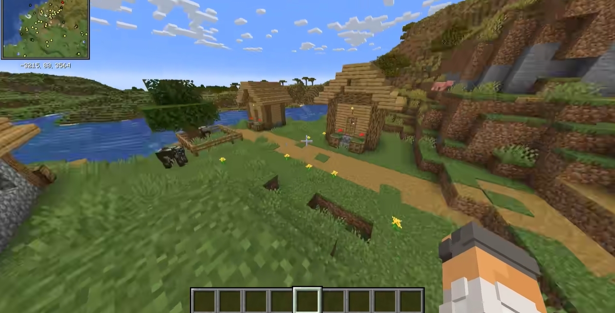 我的世界怎么找到村庄 我的世界怎么找到村庄