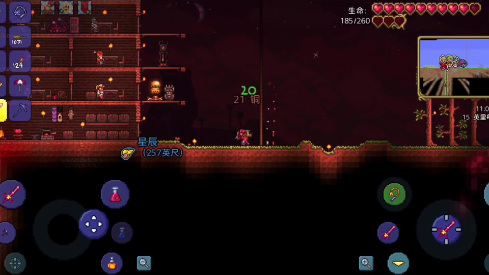 泰拉瑞亚如何在地狱生存