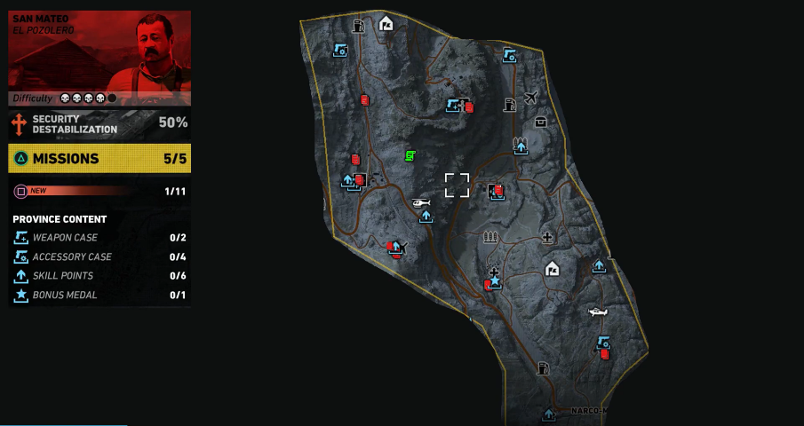 幽灵行动荒野武器与技能点及奖章位置在哪 幽灵行动荒野武器与技能点及奖章位置在哪