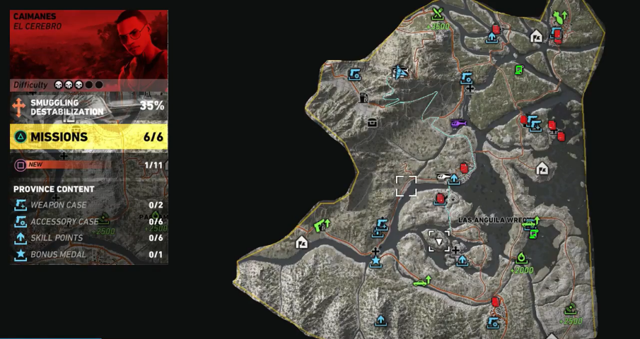 幽灵行动荒野武器与技能点及奖章位置在哪 幽灵行动荒野武器与技能点及奖章位置在哪