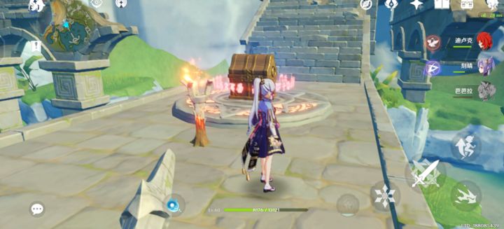 原神用火把宝箱怎么开