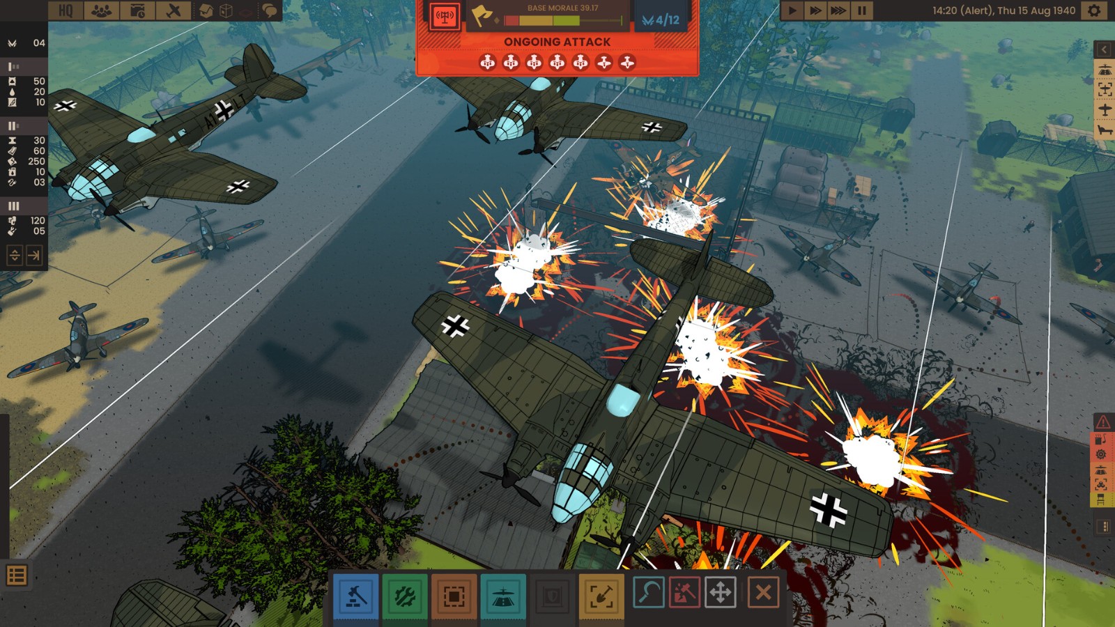 二战基地模拟建造测评：在漫画书中建造一个动态的空军基地